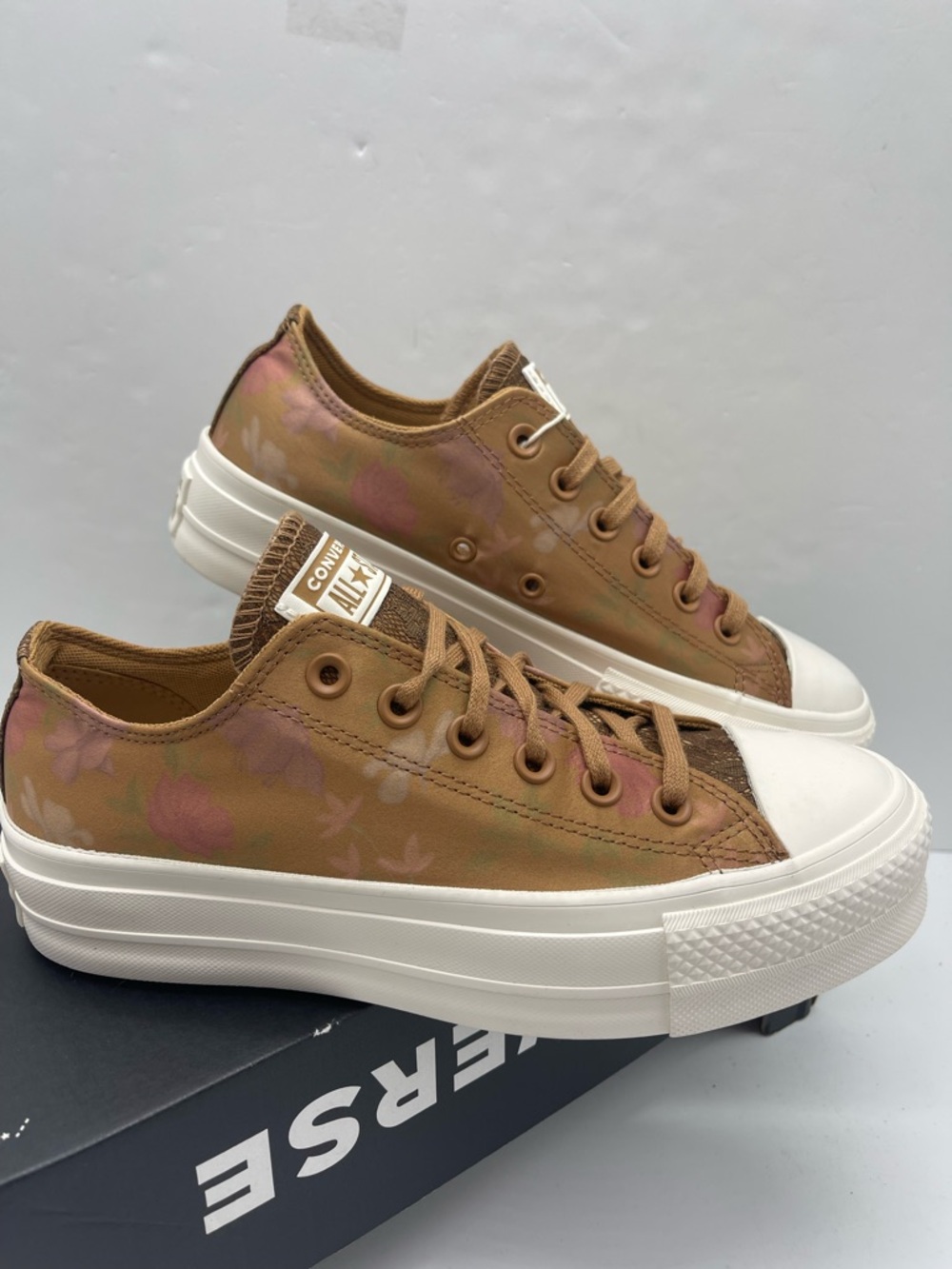 Converse CTAS Lift Ox Platform Sneakers Incensed Egret Grounded A17486F Low Top - Picture 5 of 16